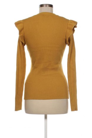 Дамски пуловер NA-KD, Размер XL, Цвят Жълт, Цена 17,85 лв.
