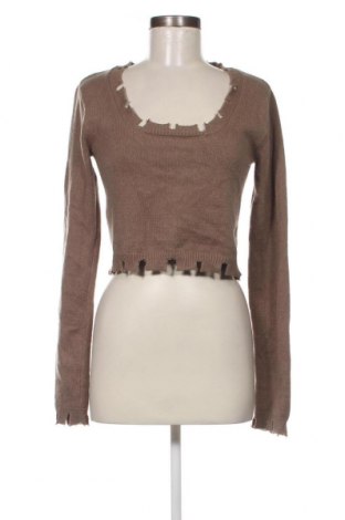 Γυναικείο πουλόβερ NA-KD, Μέγεθος M, Χρώμα  Μπέζ, Τιμή 4,33 €
