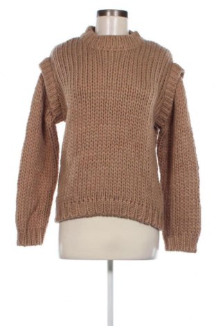 Дамски пуловер NA-KD, Размер S, Цвят Кафяв, Цена 55,80 лв.