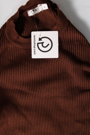 Дамски пуловер NA-KD, Размер L, Цвят Кафяв, Цена 10,50 лв.