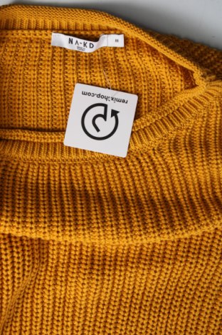 Γυναικείο πουλόβερ NA-KD, Μέγεθος M, Χρώμα Κίτρινο, Τιμή 7,61 €