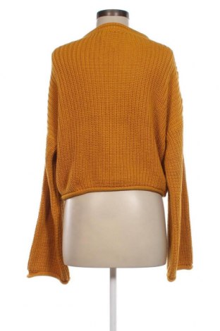Дамски пуловер NA-KD, Размер M, Цвят Жълт, Цена 10,66 лв.