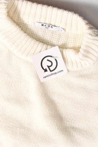 Γυναικείο πουλόβερ NA-KD, Μέγεθος XS, Χρώμα Λευκό, Τιμή 8,88 €