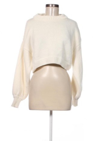 Γυναικείο πουλόβερ NA-KD, Μέγεθος XS, Χρώμα Λευκό, Τιμή 12,68 €