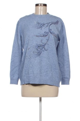 Női pulóver New Fashion, Méret L, Szín Kék, Ár 3 311 Ft