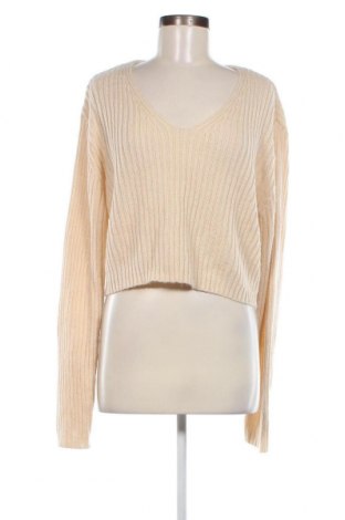 Γυναικείο πουλόβερ OAK + FORT, Μέγεθος L, Χρώμα  Μπέζ, Τιμή 9,74 €