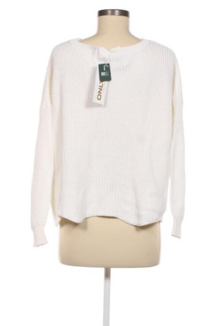 Дамски пуловер ONLY, Размер M, Цвят Бял, Цена 21,60 лв.