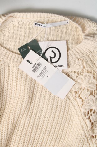 Γυναικείο πουλόβερ ONLY, Μέγεθος M, Χρώμα  Μπέζ, Τιμή 27,84 €