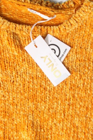 Damski sweter ONLY, Rozmiar XL, Kolor Żółty, Cena 64,77 zł