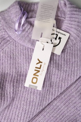Дамски пуловер ONLY, Размер S, Цвят Лилав, Цена 54,00 лв.