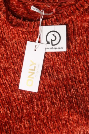 Дамски пуловер ONLY, Размер XL, Цвят Червен, Цена 24,30 лв.