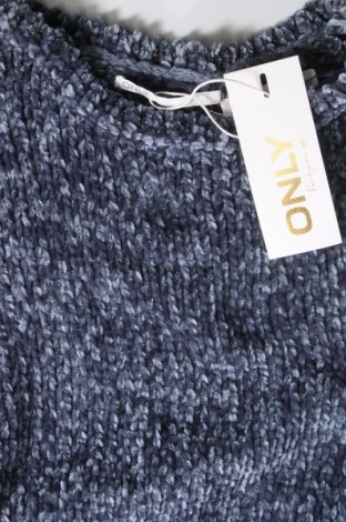 Дамски пуловер ONLY, Размер L, Цвят Син, Цена 11,34 лв.