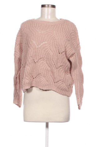 Дамски пуловер ONLY, Размер M, Цвят Пепел от рози, Цена 13,68 лв.