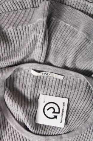 Дамски пуловер ONLY, Размер S, Цвят Сив, Цена 12,00 лв.