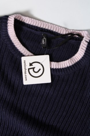 Γυναικείο πουλόβερ ONLY, Μέγεθος S, Χρώμα Μπλέ, Τιμή 14,38 €