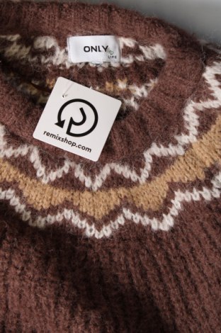 Γυναικείο πουλόβερ ONLY, Μέγεθος L, Χρώμα Πολύχρωμο, Τιμή 6,09 €