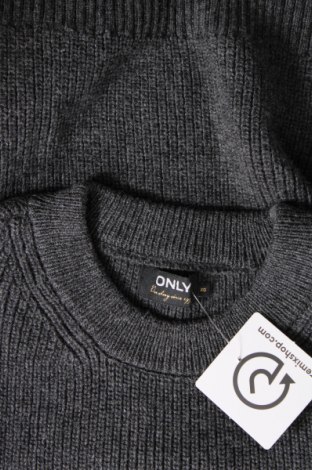 Дамски пуловер ONLY, Размер XS, Цвят Сив, Цена 12,15 лв.