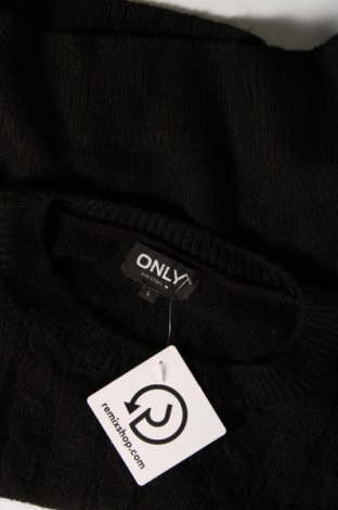 Дамски пуловер ONLY, Размер L, Цвят Черен, Цена 11,07 лв.