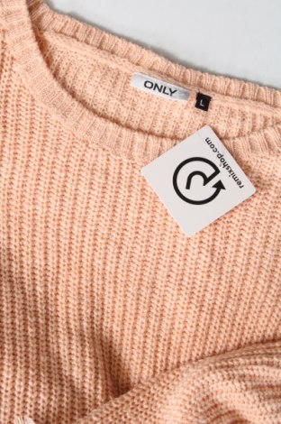 Дамски пуловер ONLY, Размер M, Цвят Розов, Цена 10,56 лв.
