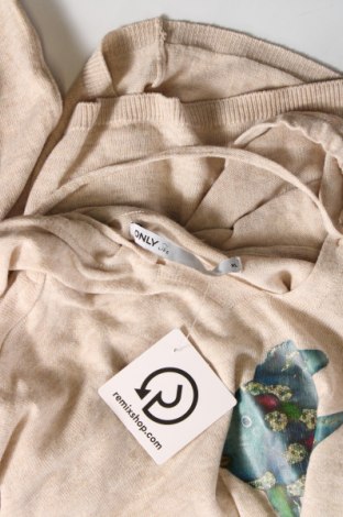 Γυναικείο πουλόβερ ONLY, Μέγεθος XL, Χρώμα  Μπέζ, Τιμή 8,02 €
