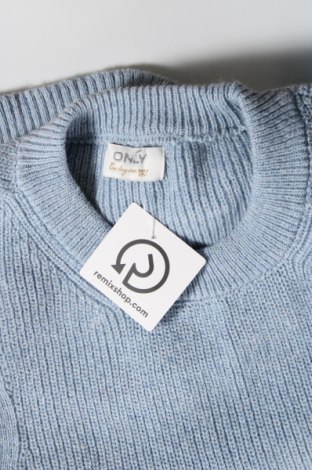 Дамски пуловер ONLY, Размер M, Цвят Син, Цена 11,07 лв.