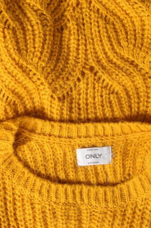 Дамски пуловер ONLY, Размер L, Цвят Жълт, Цена 12,42 лв.