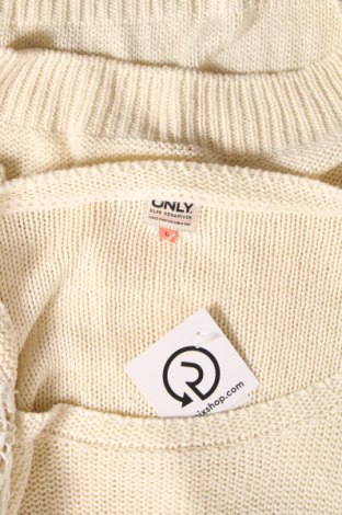 Γυναικείο πουλόβερ ONLY, Μέγεθος L, Χρώμα Εκρού, Τιμή 6,68 €