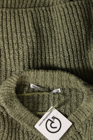 Дамски пуловер ONLY, Размер M, Цвят Зелен, Цена 12,15 лв.