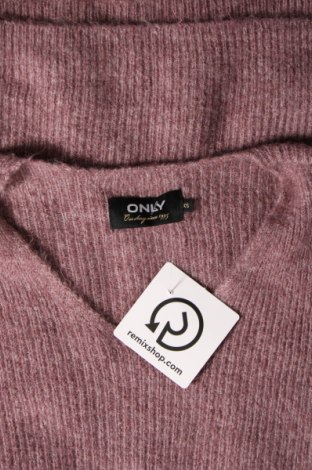 Дамски пуловер ONLY, Размер XS, Цвят Лилав, Цена 10,53 лв.