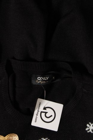 Дамски пуловер ONLY, Размер XL, Цвят Черен, Цена 26,50 лв.