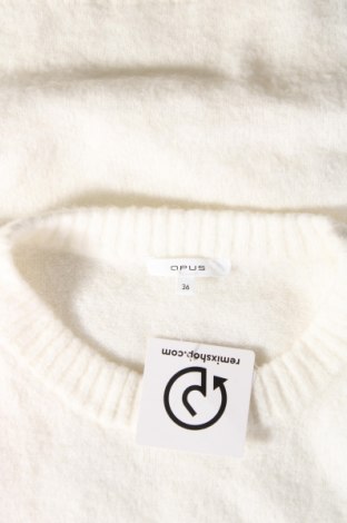 Γυναικείο πουλόβερ Opus, Μέγεθος S, Χρώμα Λευκό, Τιμή 4,92 €