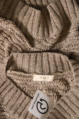 Γυναικείο πουλόβερ Oui, Μέγεθος M, Χρώμα  Μπέζ, Τιμή 19,30 €