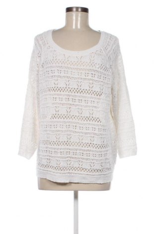 Γυναικείο πουλόβερ Page One, Μέγεθος XL, Χρώμα Λευκό, Τιμή 7,18 €