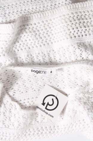 Дамски пуловер Page One, Размер M, Цвят Бял, Цена 29,00 лв.