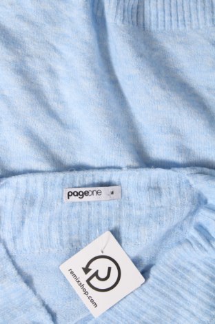 Γυναικείο πουλόβερ Page One, Μέγεθος M, Χρώμα Μπλέ, Τιμή 17,94 €