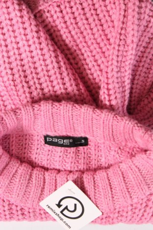 Дамски пуловер Page One, Размер S, Цвят Розов, Цена 10,73 лв.