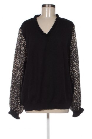 Дамски пуловер Paprika, Размер XXL, Цвят Черен, Цена 41,00 лв.
