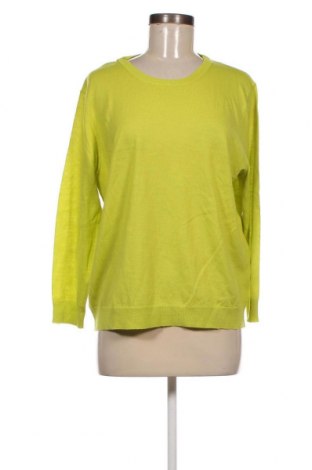 Дамски пуловер Peter Hahn, Размер L, Цвят Зелен, Цена 49,60 лв.
