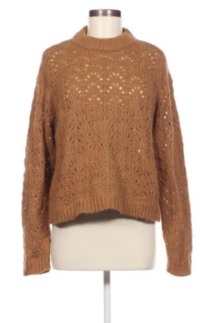Γυναικείο πουλόβερ Pieces, Μέγεθος M, Χρώμα Καφέ, Τιμή 7,52 €