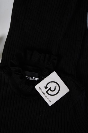 Дамски пуловер Pieces, Размер XL, Цвят Черен, Цена 13,77 лв.