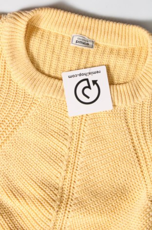 Дамски пуловер Pimkie, Размер M, Цвят Жълт, Цена 10,73 лв.