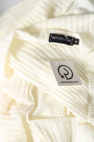 Дамски пуловер Pretty Little Thing, Размер M, Цвят Бял, Цена 8,40 лв.