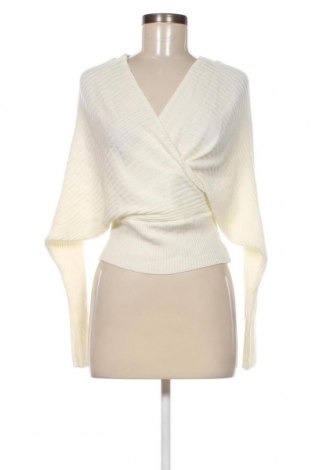 Γυναικείο πουλόβερ Pretty Little Thing, Μέγεθος M, Χρώμα Λευκό, Τιμή 5,20 €