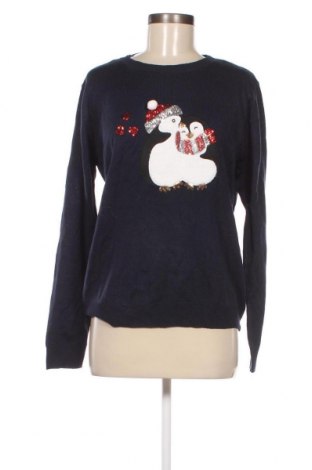 Дамски пуловер Primark, Размер M, Цвят Син, Цена 11,02 лв.