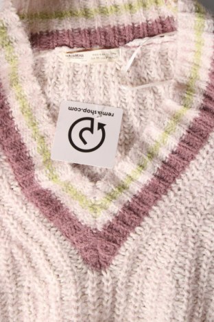 Дамски пуловер Pull&Bear, Размер M, Цвят Многоцветен, Цена 13,05 лв.