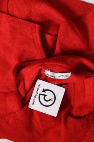 Pulover de femei Pull&Bear, Mărime S, Culoare Roșu, Preț 29,57 Lei