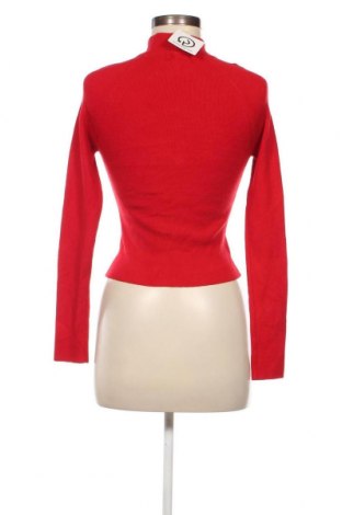 Pulover de femei Pull&Bear, Mărime M, Culoare Roșu, Preț 28,62 Lei