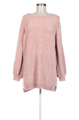 Дамски пуловер Rainbow, Размер XXL, Цвят Розов, Цена 14,50 лв.