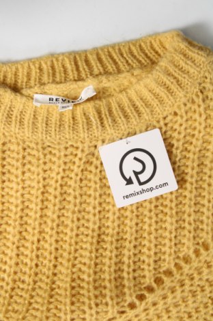 Дамски пуловер Review, Размер M, Цвят Жълт, Цена 16,53 лв.
