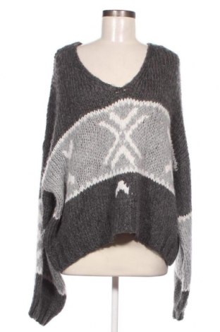 Дамски пуловер Review, Размер M, Цвят Сив, Цена 39,15 лв.